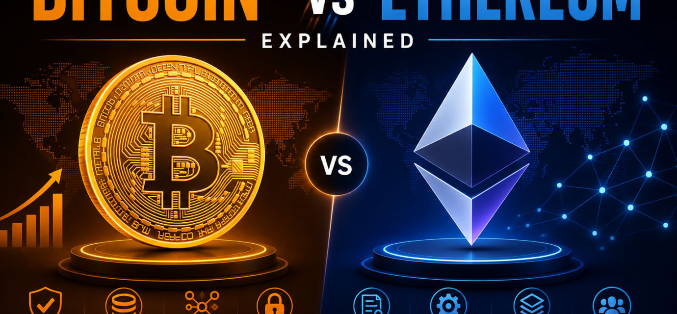 Bitcoin vs Ethereum Explained