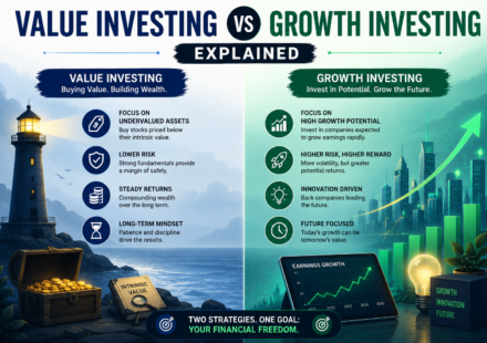 Value Investing vs Growth Investing Explained